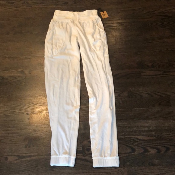 Nightcap Pants - Nightcap White stretch pocket pants